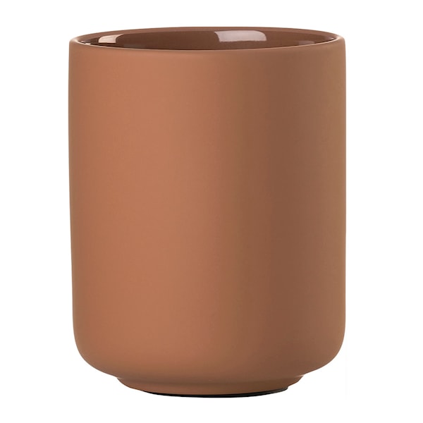 Ume Tandborstmugg 8 cm Terracotta