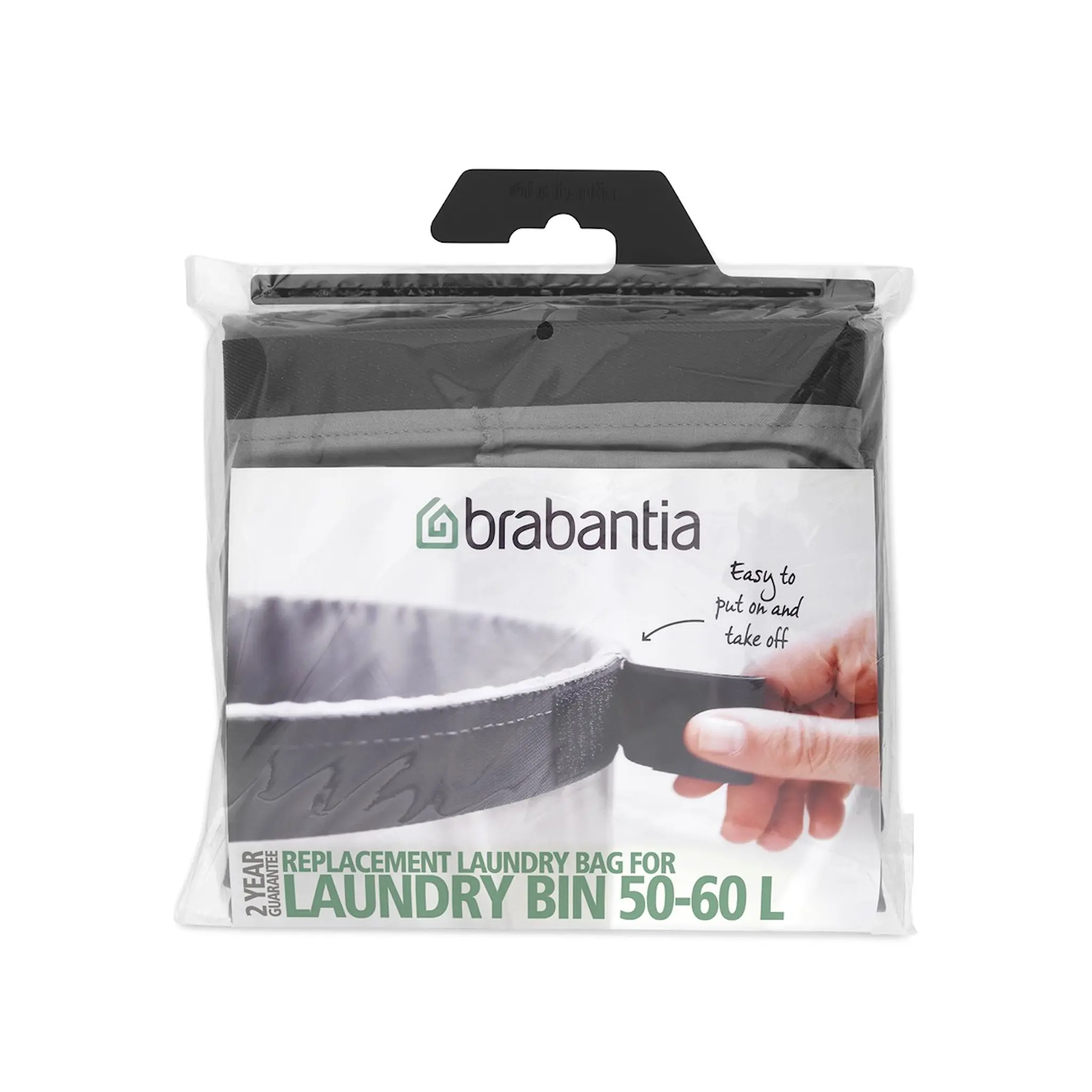 Brabantia Bag Till Tvättkorg Grå