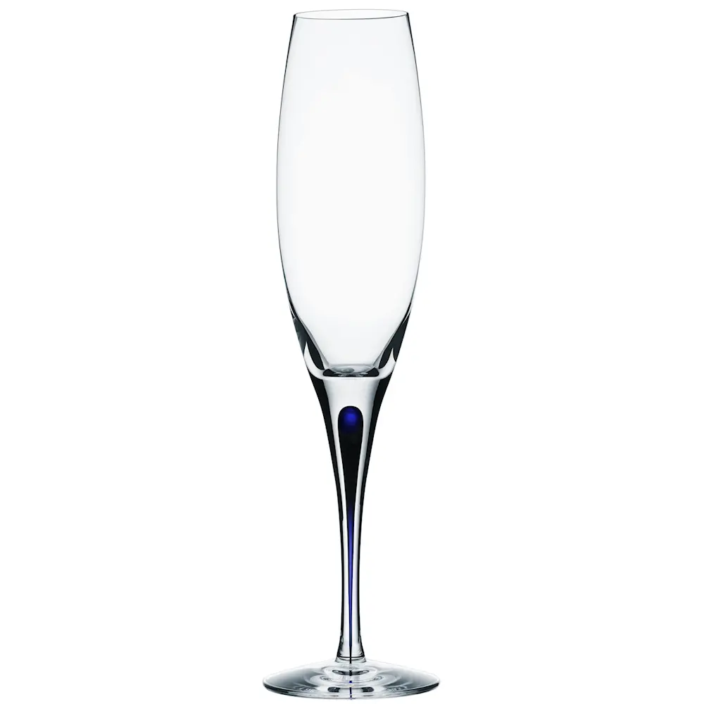 Intermezzo champagneglass 26 cl blå