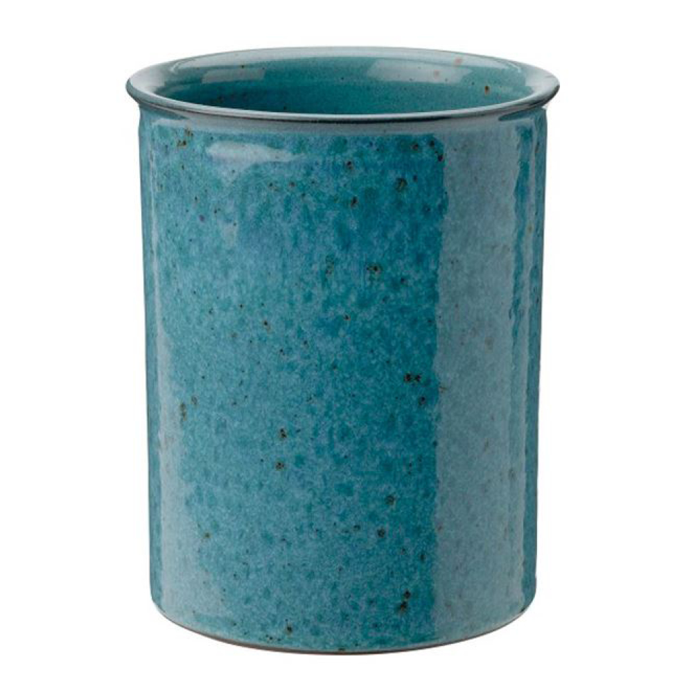 Knabstrup Keramik – Knabstrup Redskapshållare 12,5 cm Dusty Blue