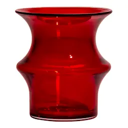 Kosta Boda Pagod vase 167 mm rød