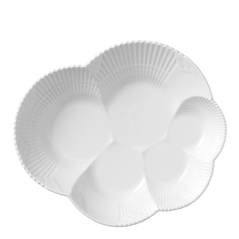 Royal Copenhagen – White Elements Fat/skål 19 cm