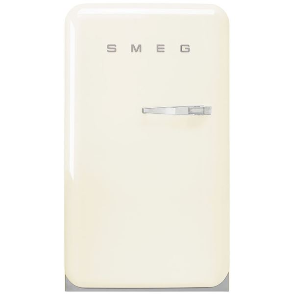 SMEG - Kylskåp med frys Fab10L Vänsterhäng Creme