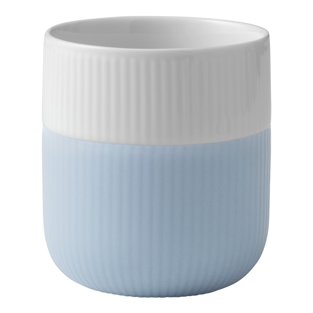 Royal Copenhagen – Fluted Contrast Mugg 35 cl Duvblå