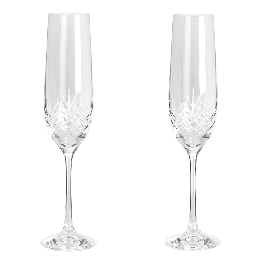 Stiernholm - Viola Champagneglas 19 cl 2-pack