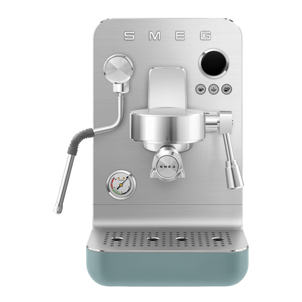 Smeg - Minipro espressomaskin EMC02 1,7L smaragdgrön