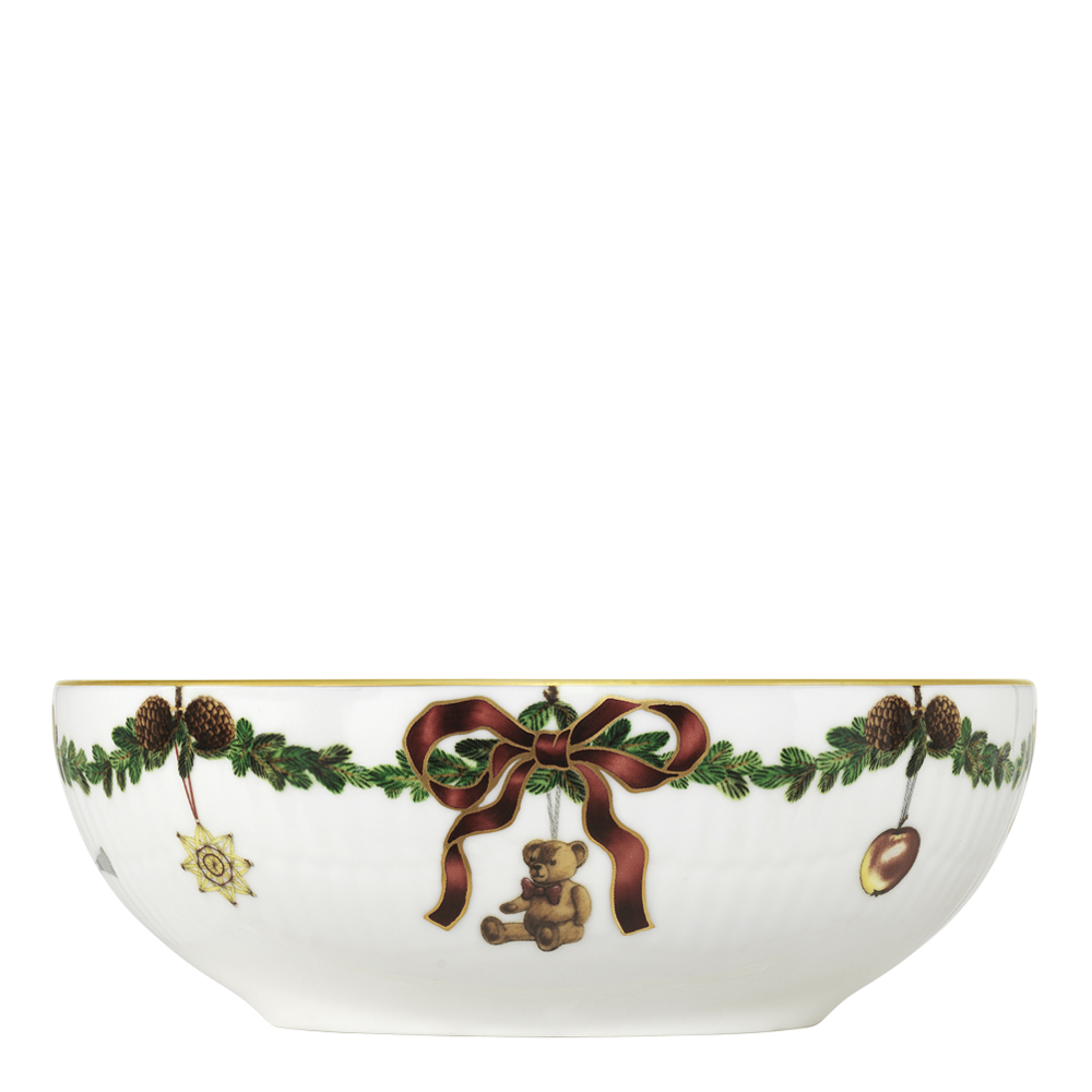 Royal Copenhagen – Star Fluted Christmas Skål 50 cl