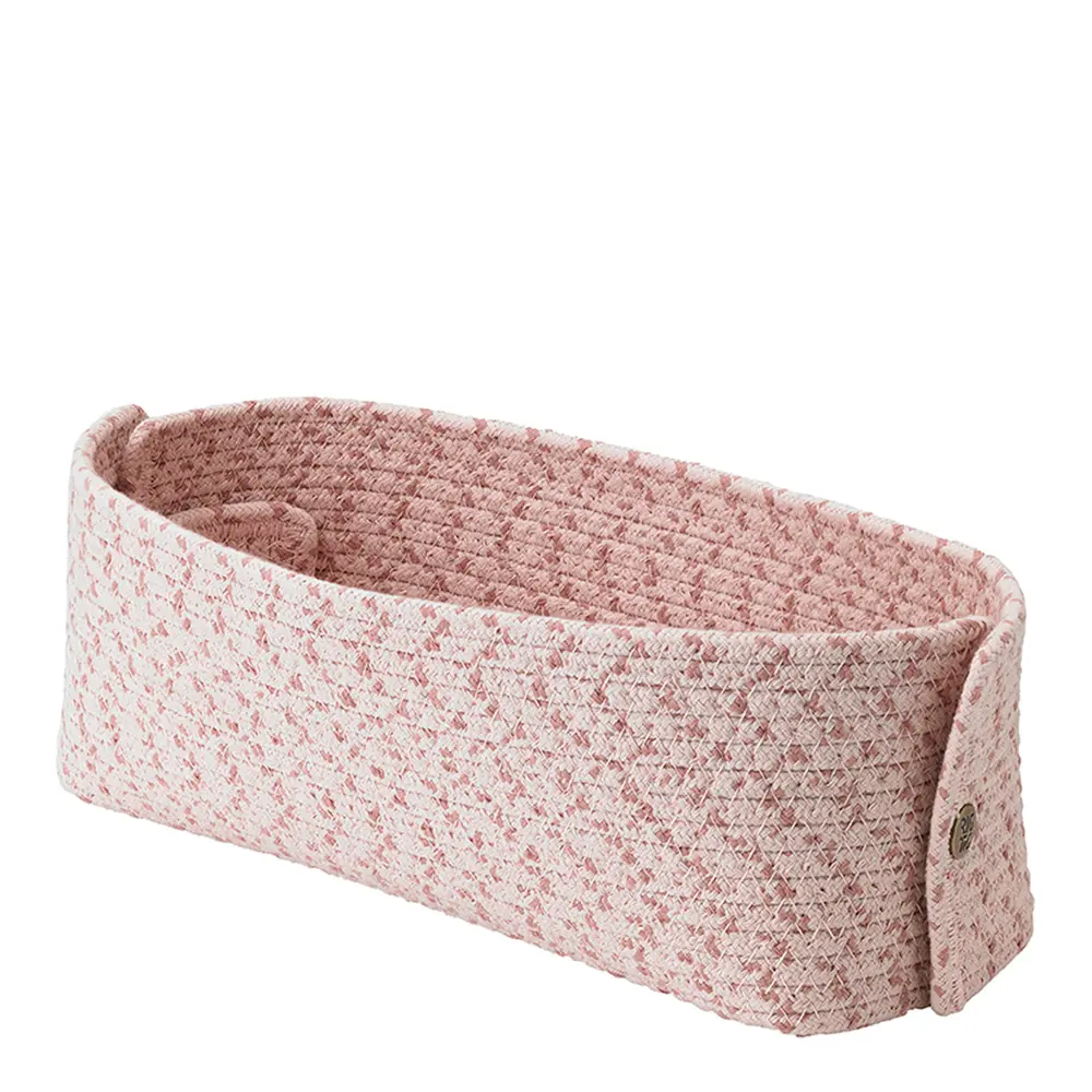 Knit-It Leipäkori 15x30 cm Vaaleanpunainen