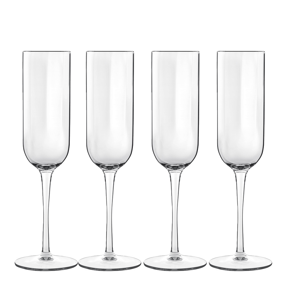 Luigi Bormioli - Jazz champagneglas 21 cl 4-pack