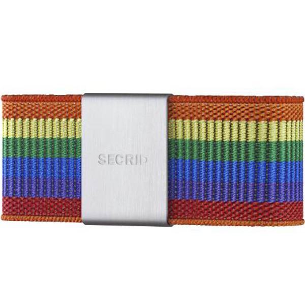 Secrid - Moneyband T/Korthållare 6,5x2,5 cm Rainbow