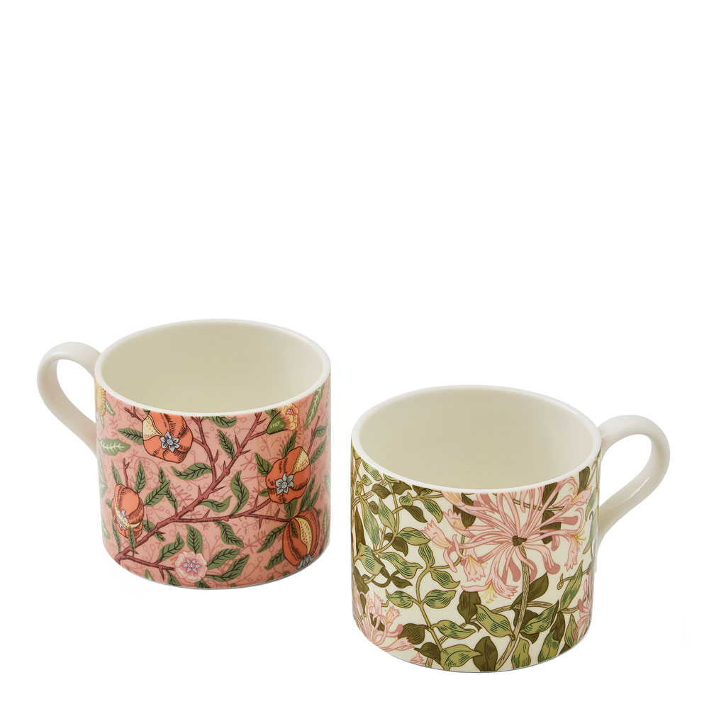 Spode – Morris & Co Mugg 2-pack Fruit & Honeysuckle