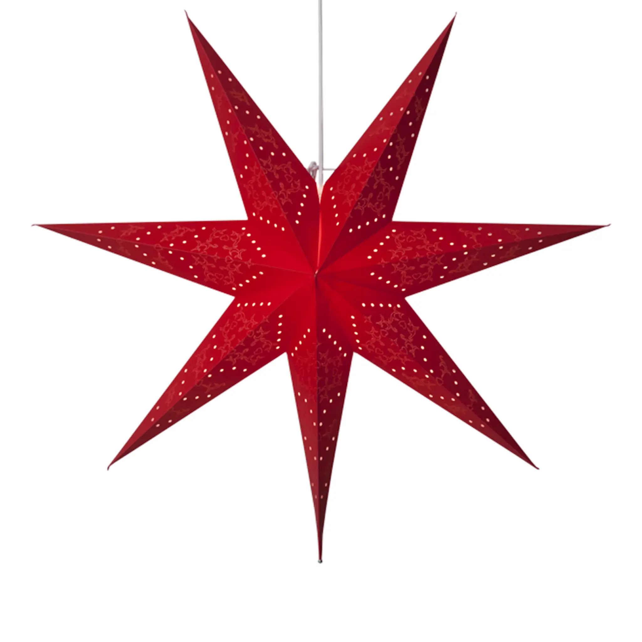 Star Trading Sensy papirstjerne 70 cm rød