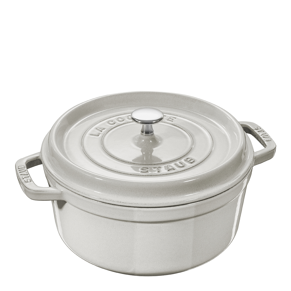 Staub – Gryta 6,7 L rund White Truffle