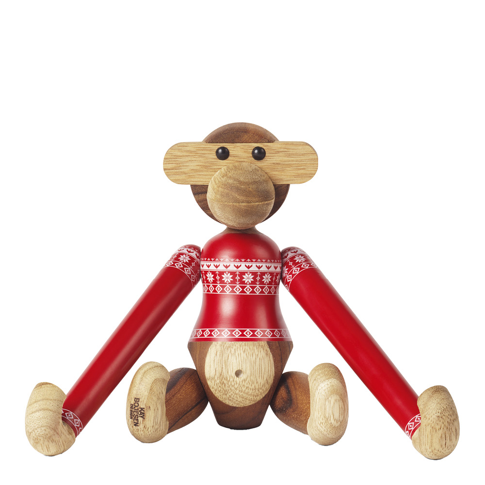 Kay Bojesen Denmark - Apa christmas jumper 2024 liten teak/limba