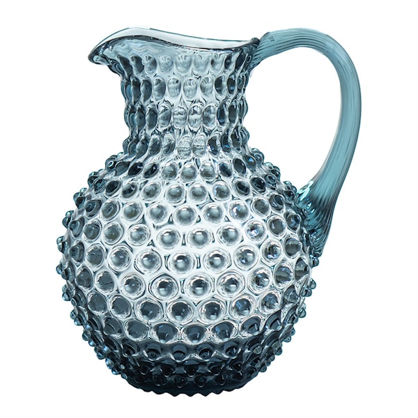 Hobnail karaff 2 L misty blue