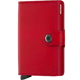 Secrid Miniwallet Plånbok 6,5x10 cm Röd