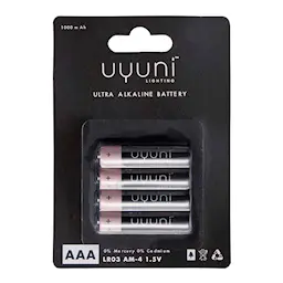 Uyuni Lighting AAA-batteri 4-pack