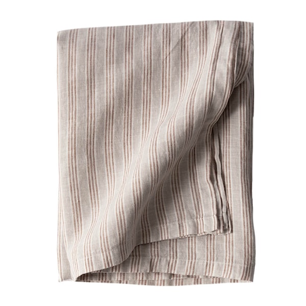 Duk Linne 145x270 cm Hazelnut Stripe