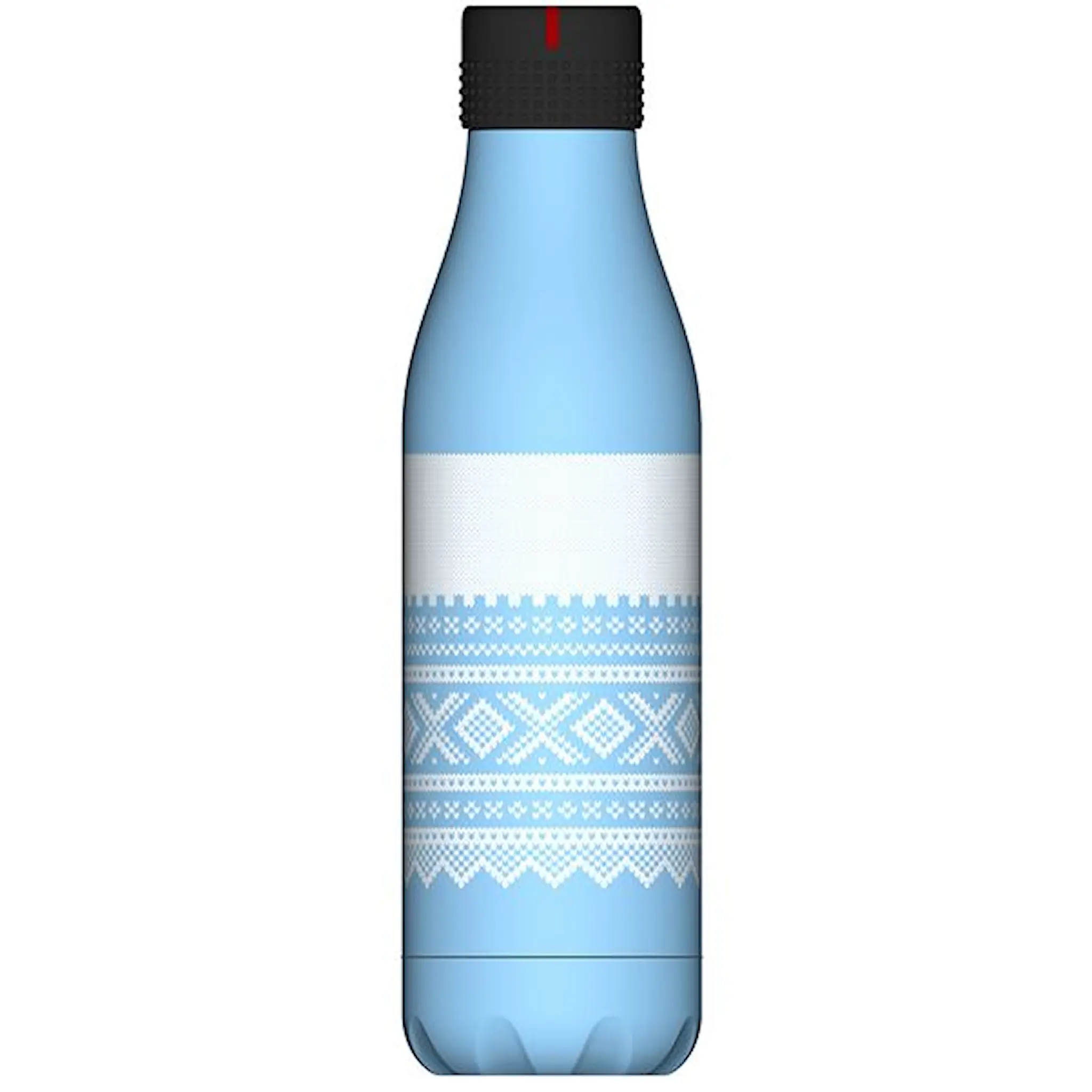 Les Artistes Bottle Up Design Termospullo 0,5L Vaaleansininen/Valkoinen