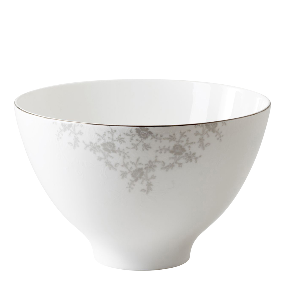 Royal Porcelain – Angelina Platinum Serveringsskål 25,5 cm Vit