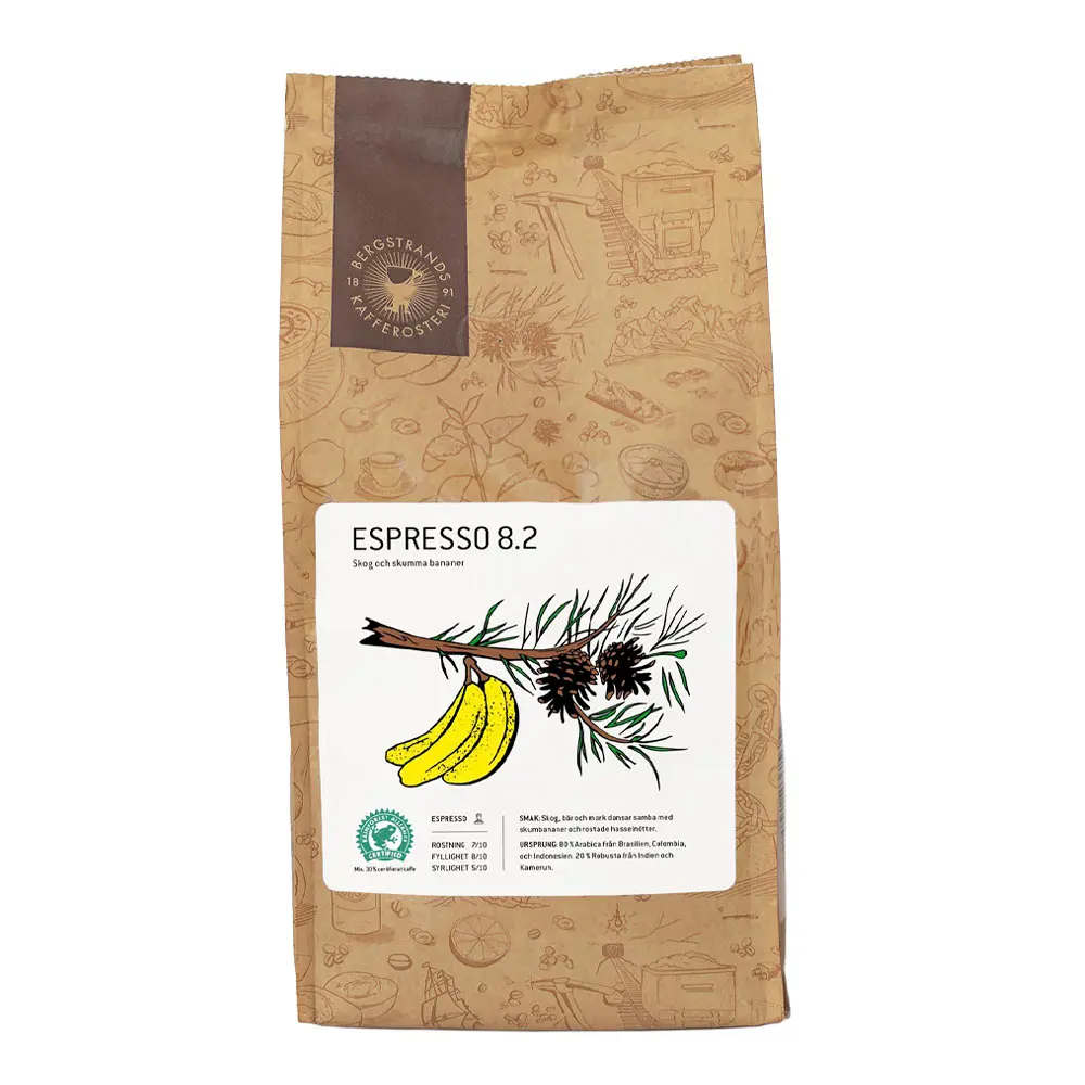 Espressobønner 8.2 1 kg