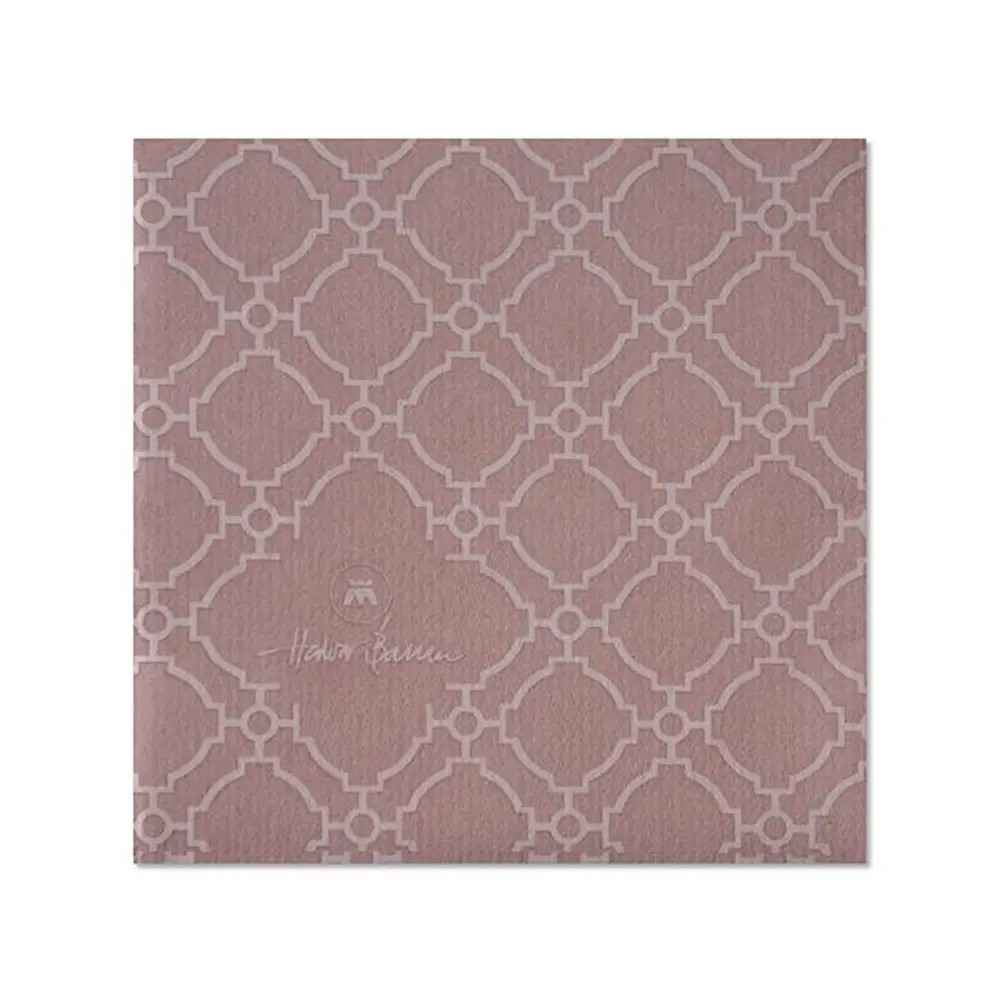 Cape servietter 25x25 cm 20 stk lys rosa