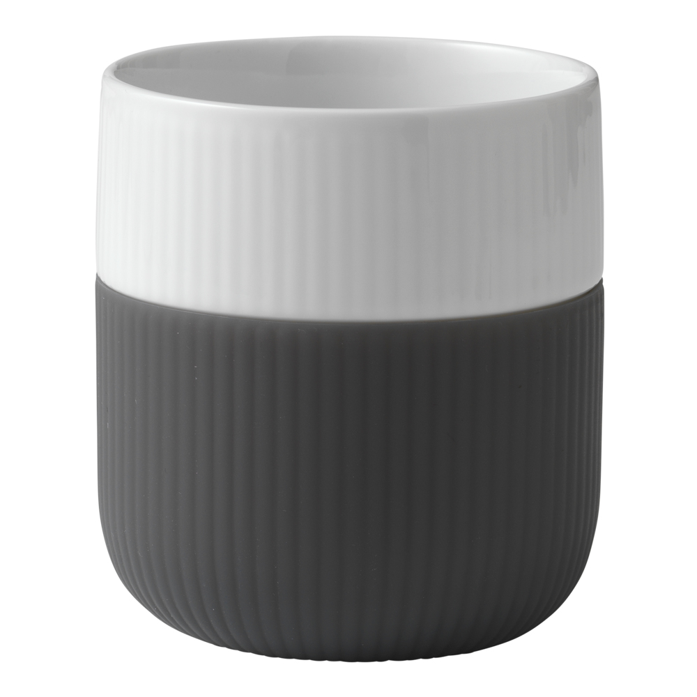 Royal Copenhagen – Fluted Contrast Mugg 35 cl Antracit