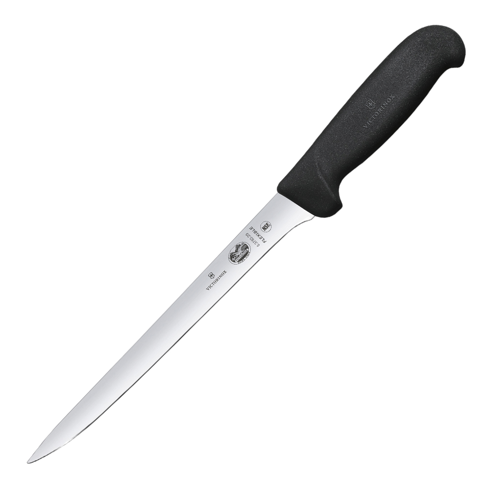 Victorinox – Fibrox Filékniv Smalt blad 20 cm Svart