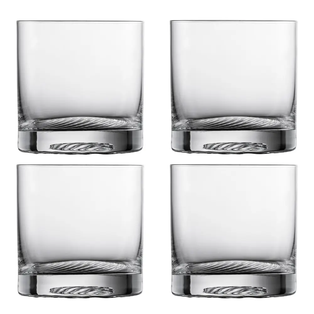 Echo whiskeyglass 4 stk 40 cl klar