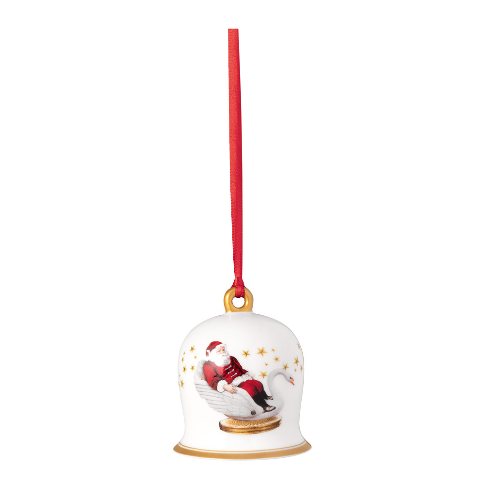 Läs mer om Villeroy & Boch - Annual Christmas Edition klocka 2024 6 cm vit