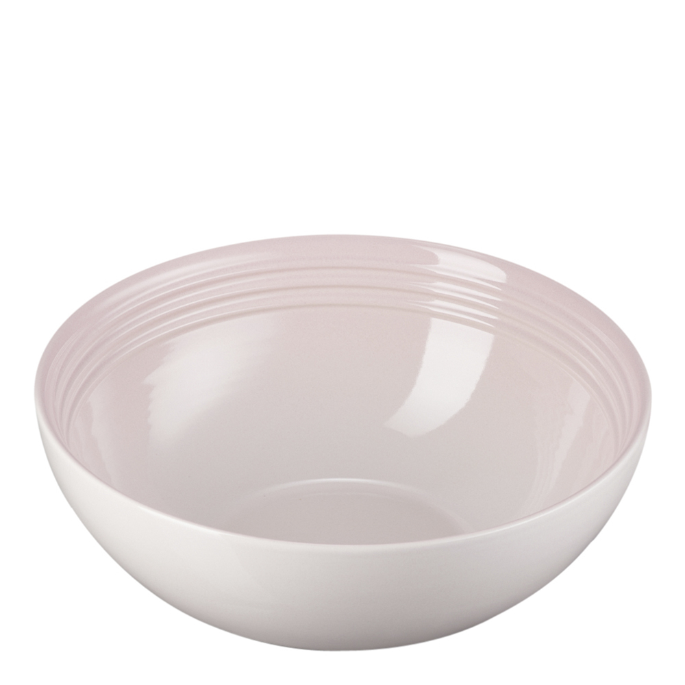 Le Creuset – Signature serveringsskål 24 cm 2,2 L Shell Pink