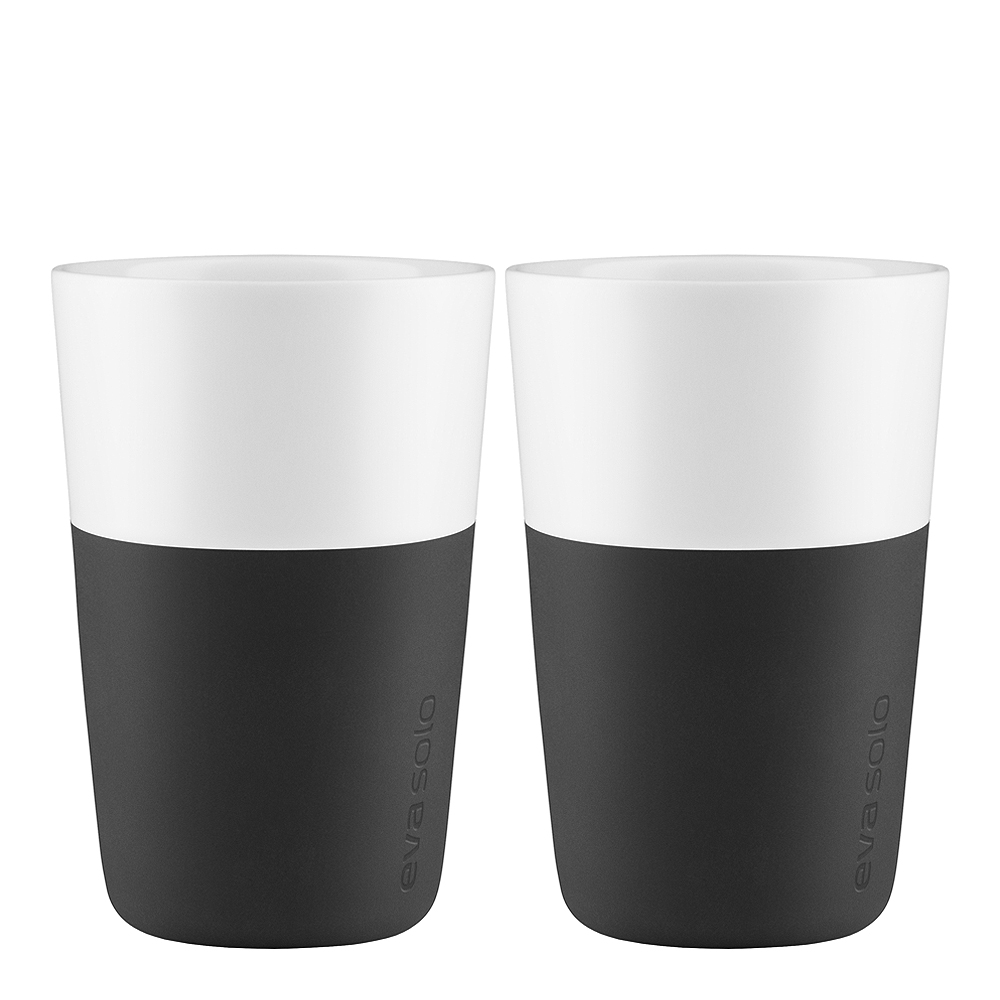 Eva Solo - Caffe Lattemugg 36 cl 2-pack Carbon Black