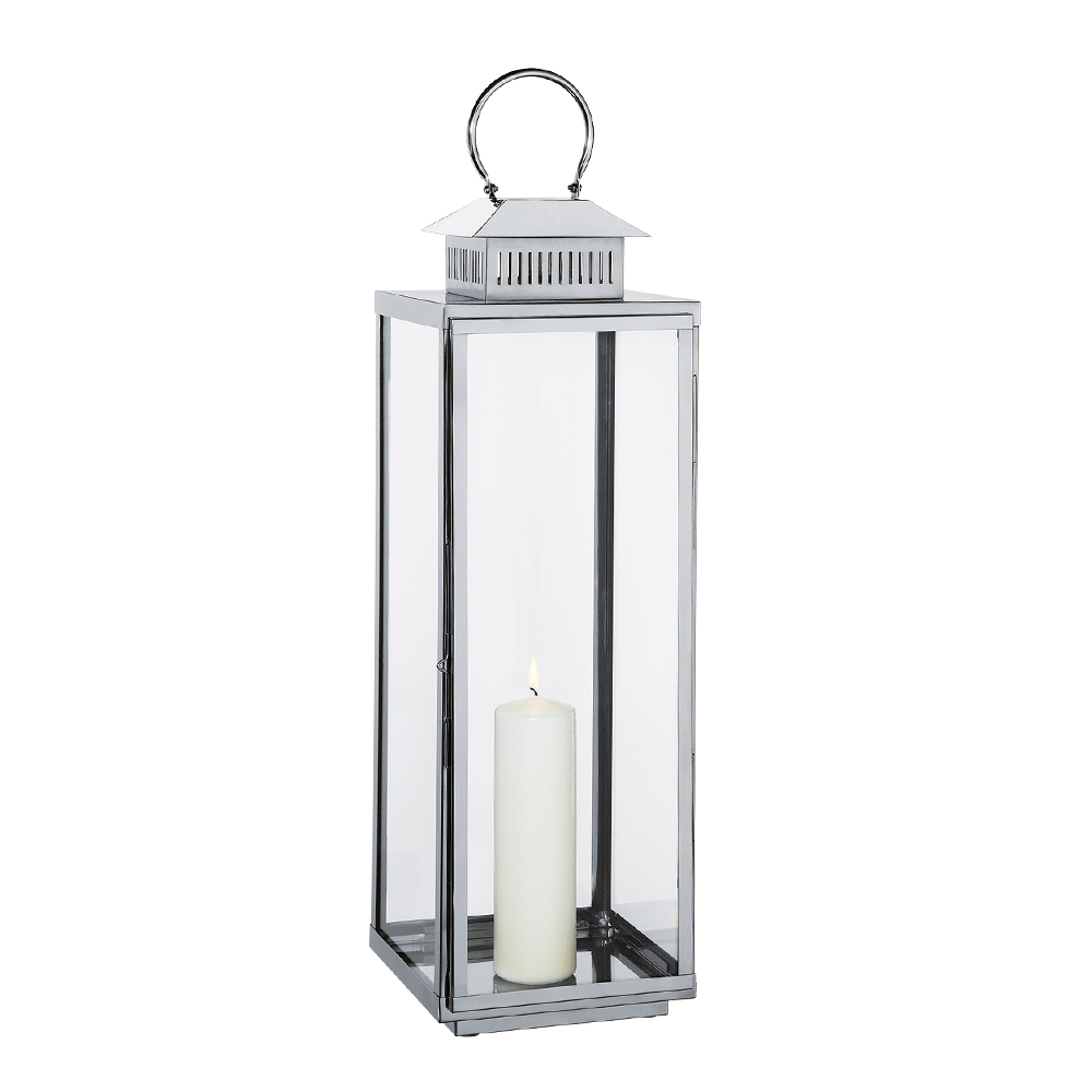 Cilio – Torre Lykta 79 cm Silver