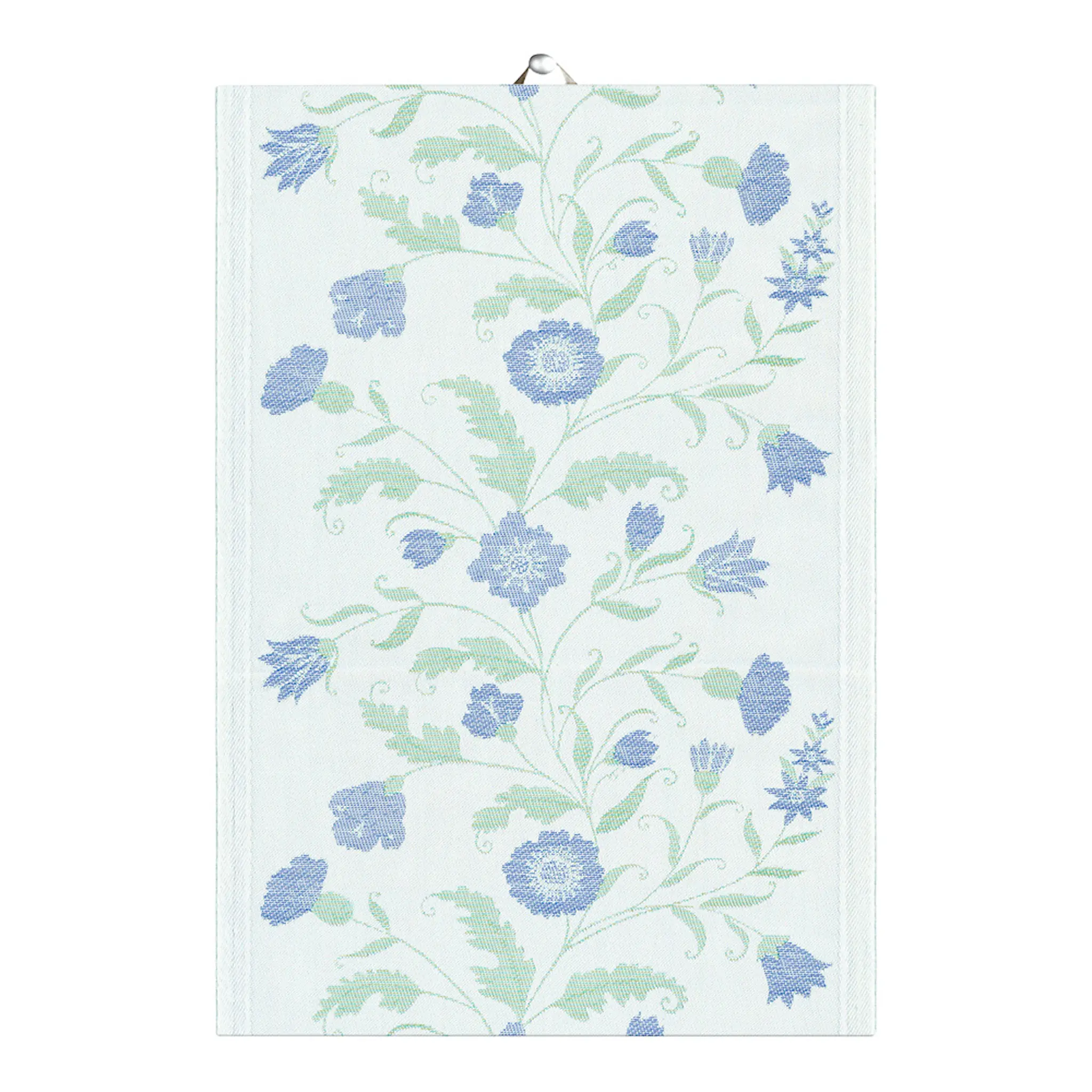 Ekelund Blom håndkle 35x50 cm blå