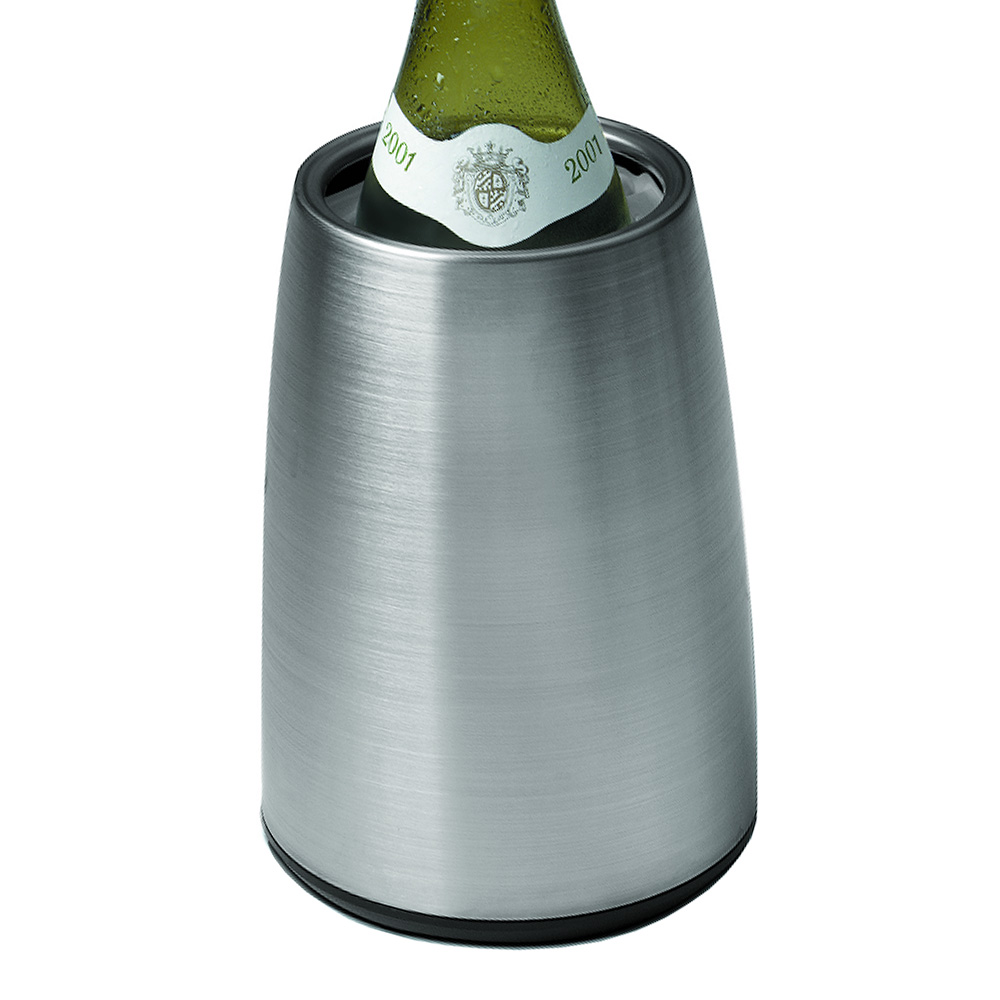 Vacu Vin - Active Cooler Vinkylare Elegant Silver/Svart