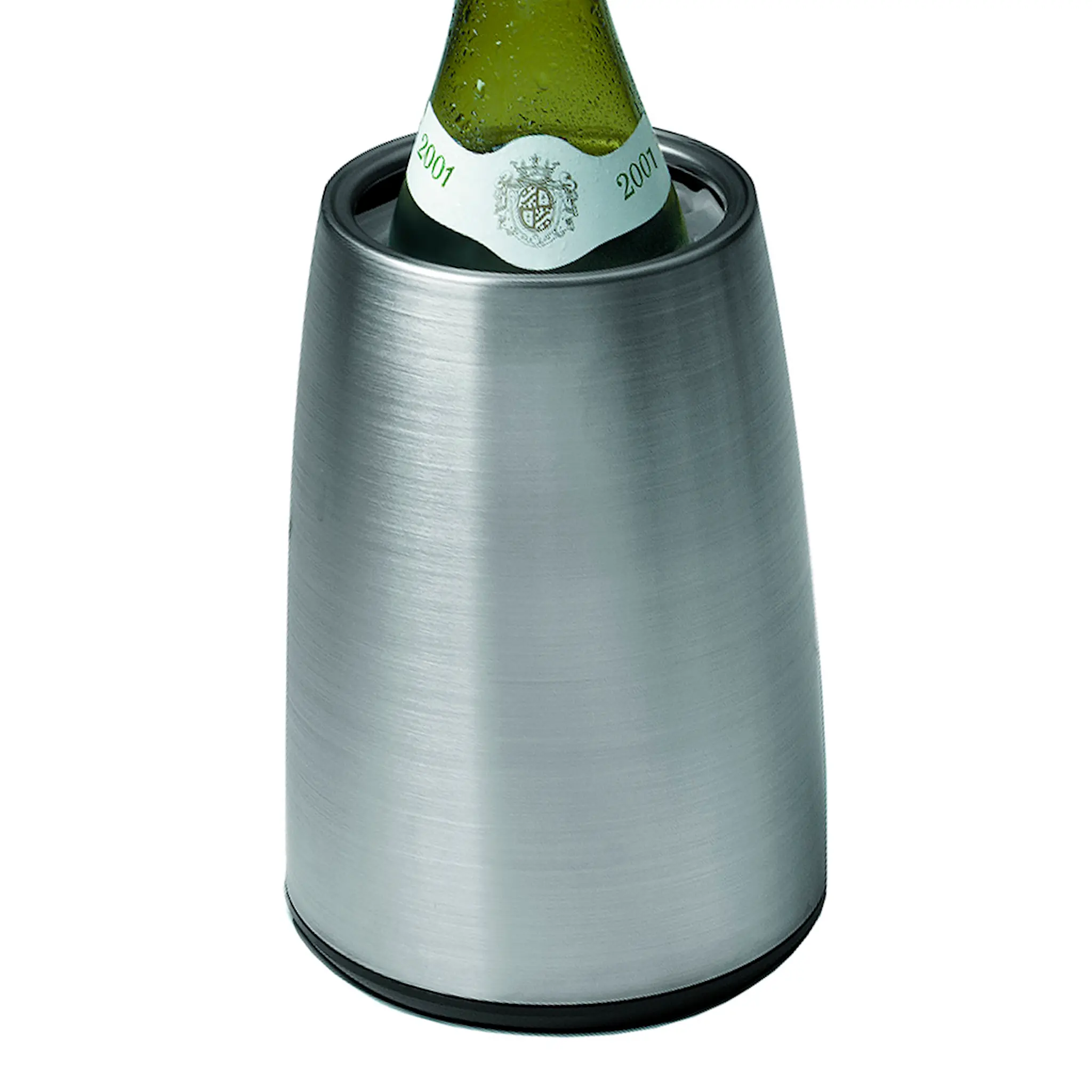 Vacu Vin Active Cooler Vinkylare Elegant Silver/Svart