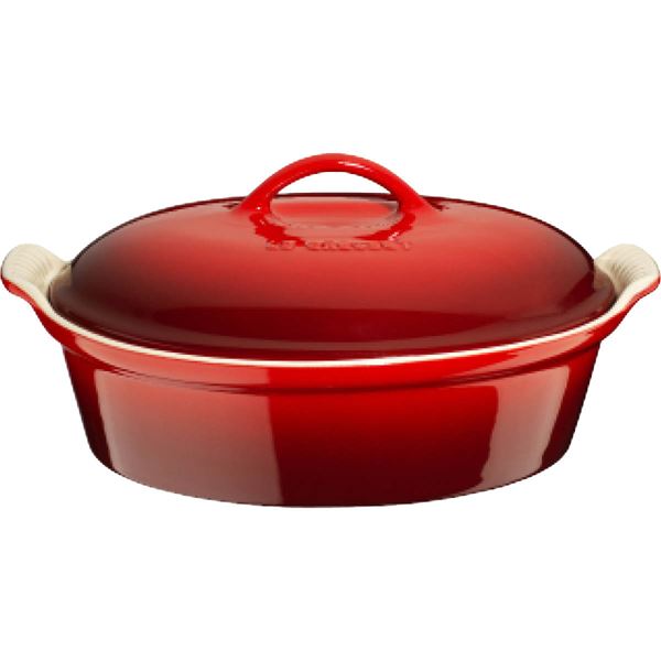 Le Creuset - Heritage ovalt fat cerise