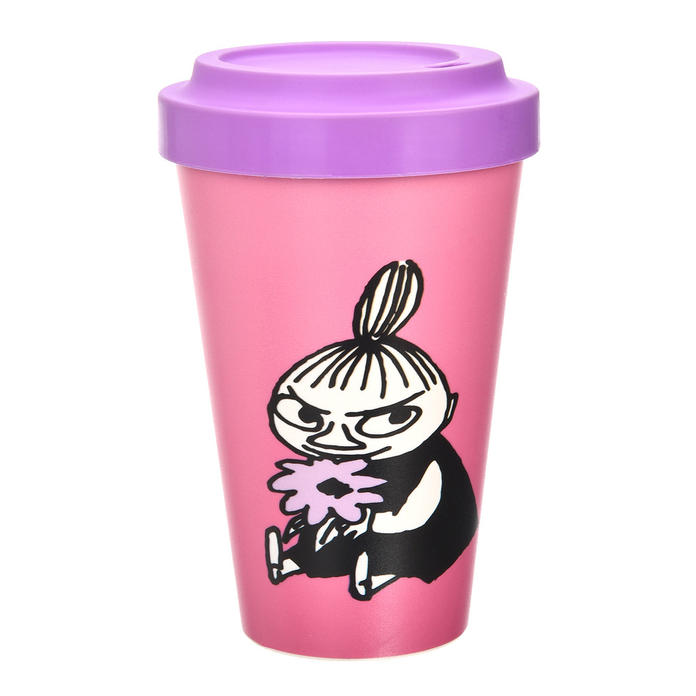 Nordicbuddies – Mumin take away mugg 45 cl busiga Lilla My bärröd