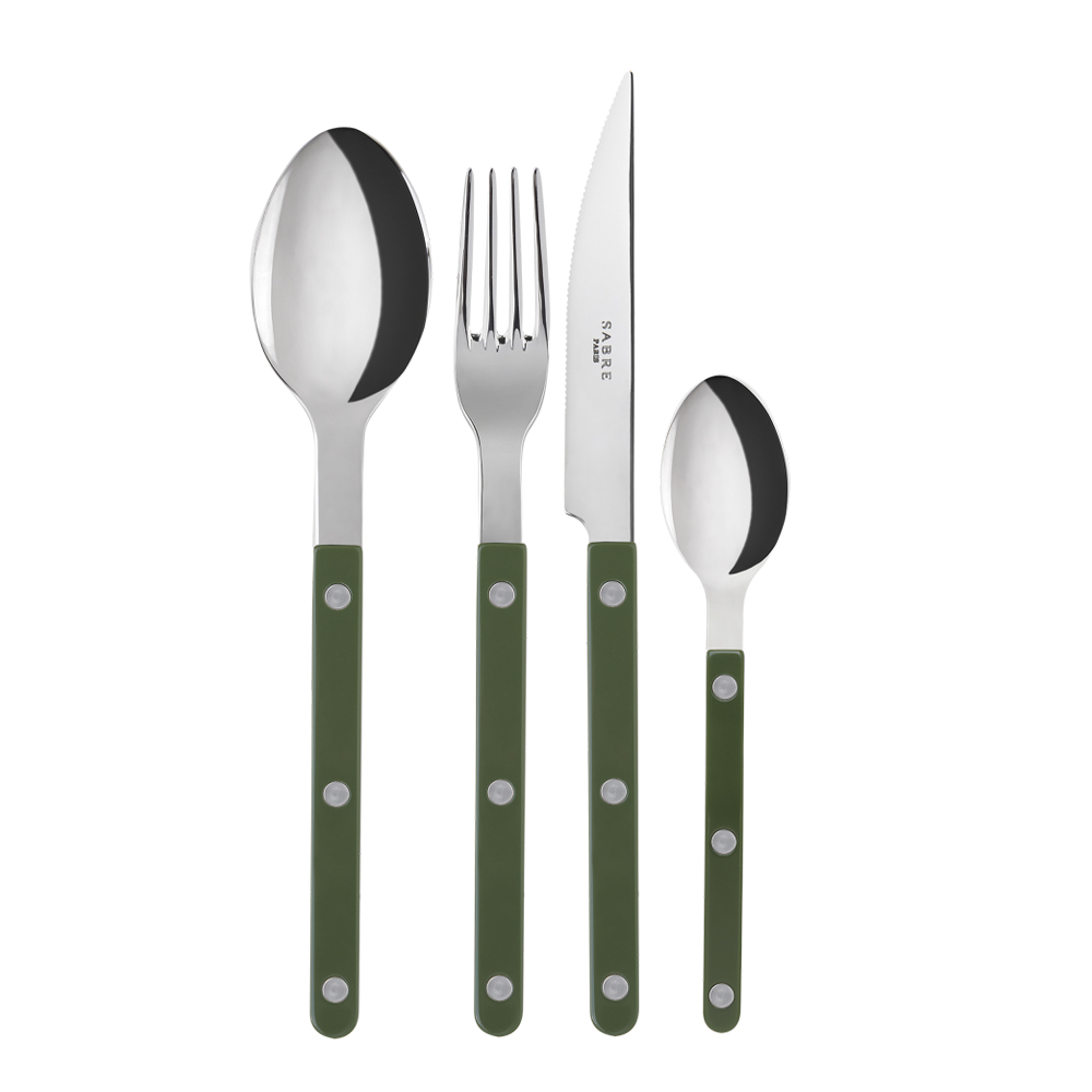 Sabre – Bistrot Bestickset 24 delar Grön