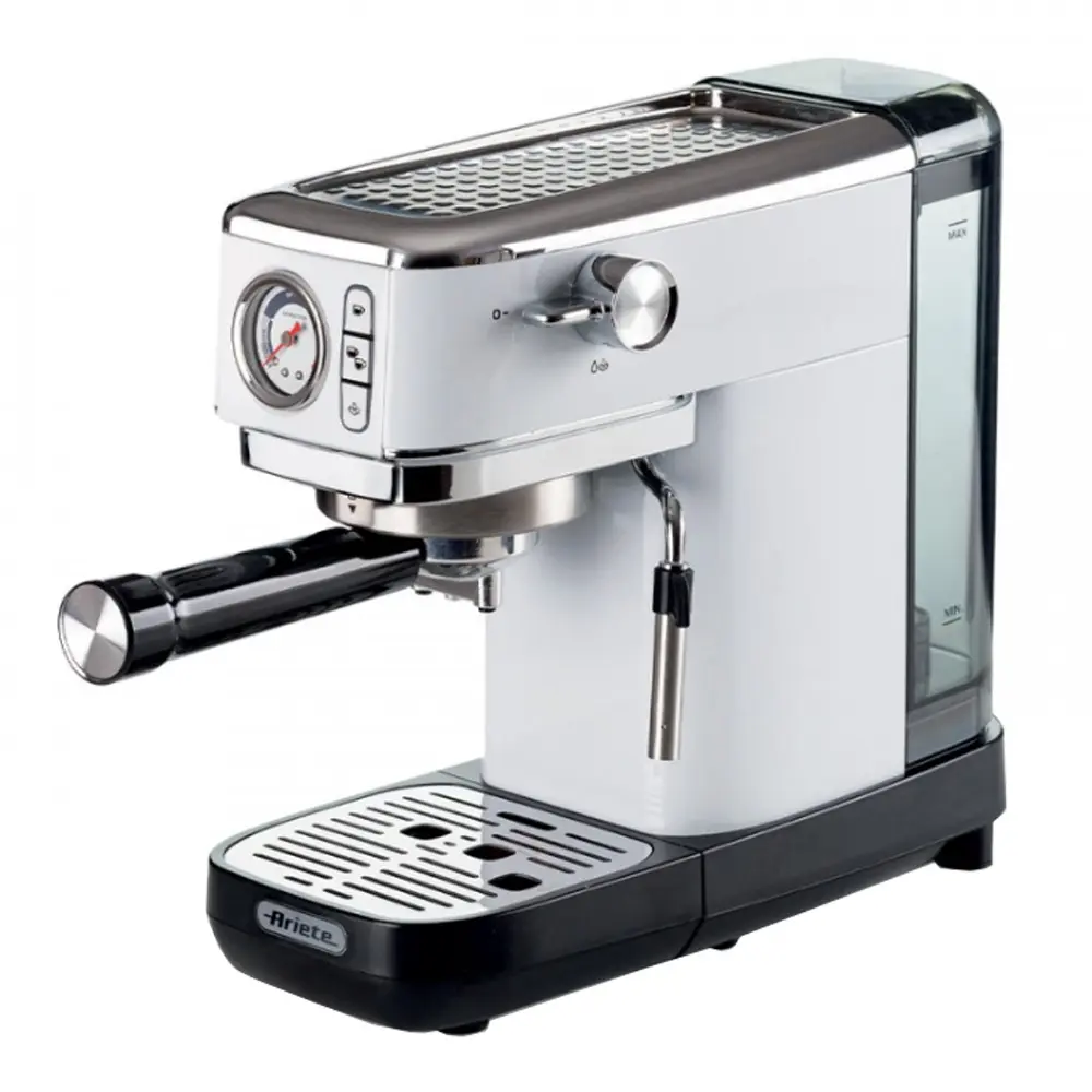 Moderna slim espressomaskin 1300W hvit