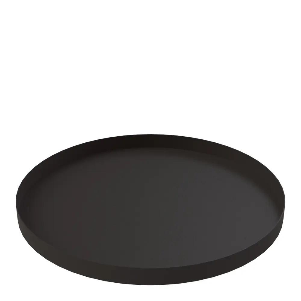 Tray Circle fat 40 cm svart