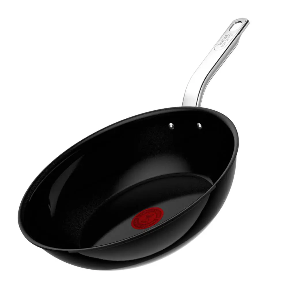 Renew+ wok 28 cm svart