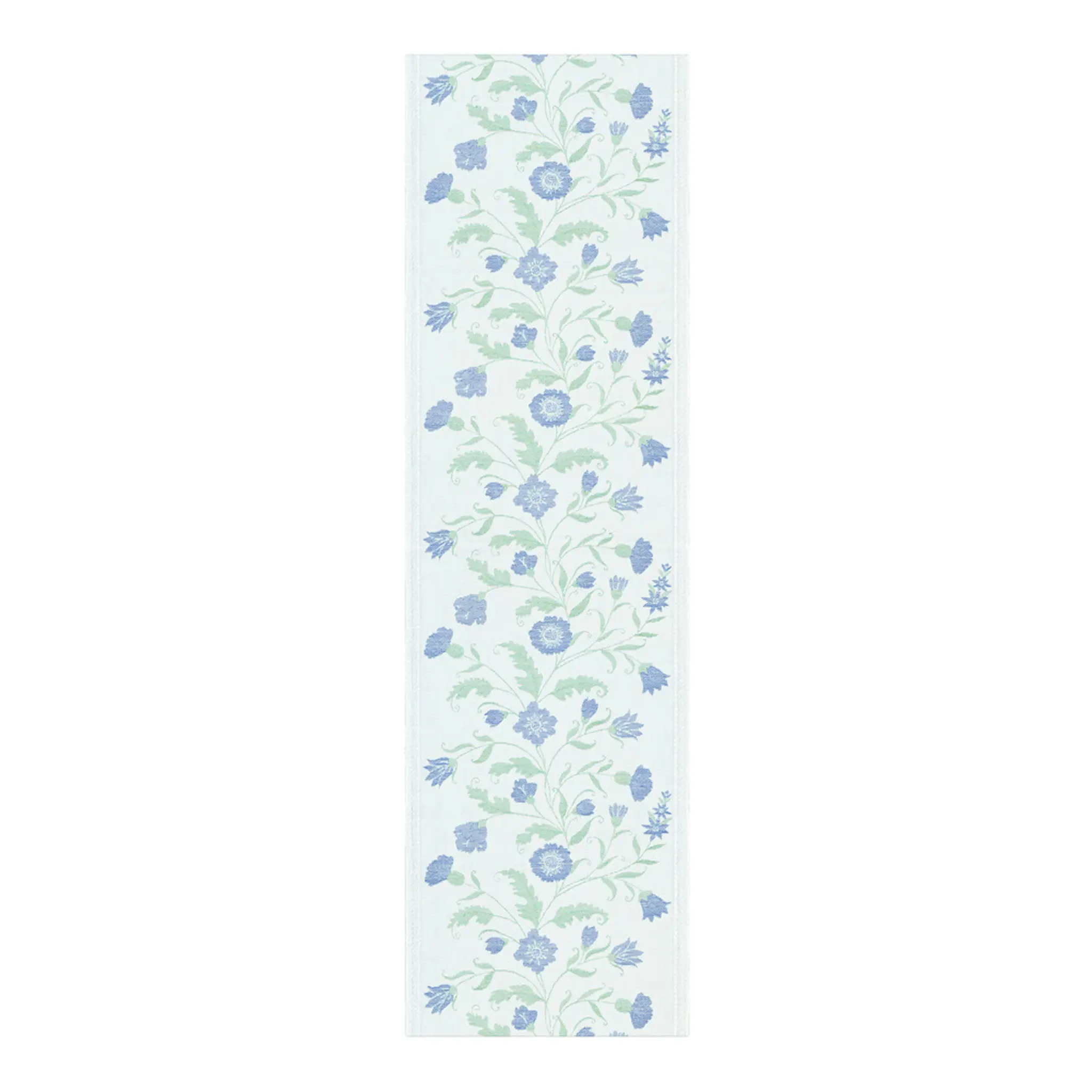 Ekelund Blom bordløper 35x120 cm blå