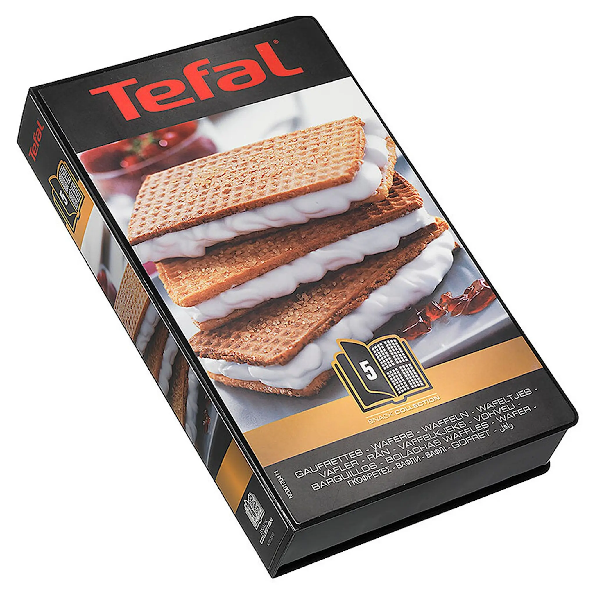 Tefal Tefal Snack Collection Paistolevyt: 5 Vohvelikeksit
