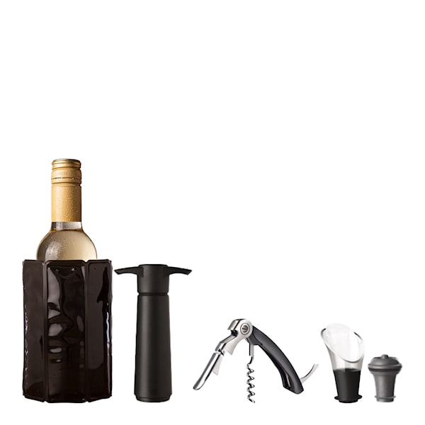 Wine Original Set 5 delar Svart/Silver