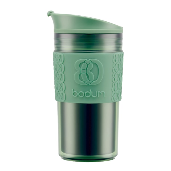 Travel Mug resebägare 35 cl dubbelvägg grön