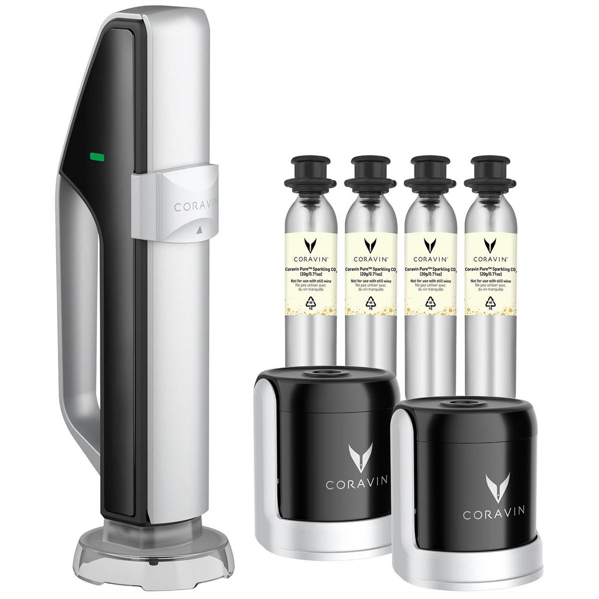 Coravin – Sparkling vinkonserveringssystem 7 delar