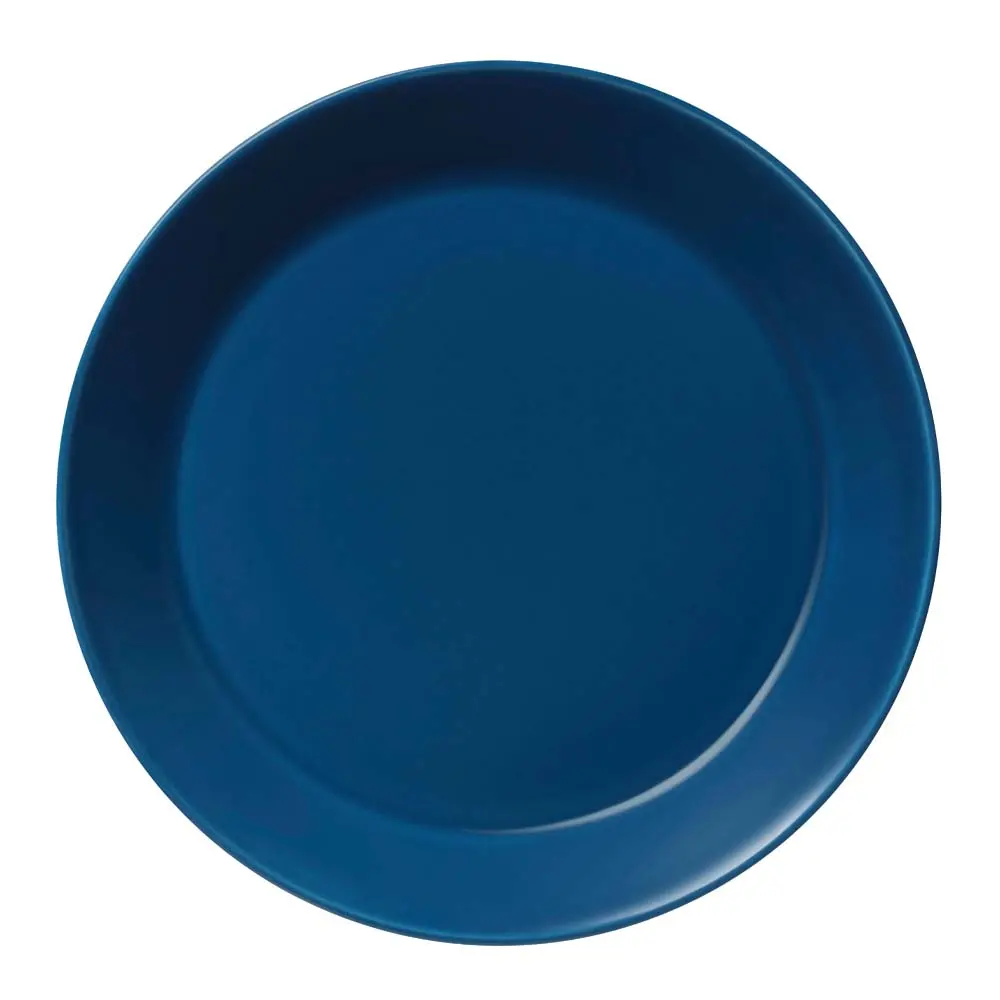 Teema tallerken 21 cm vintage blå
