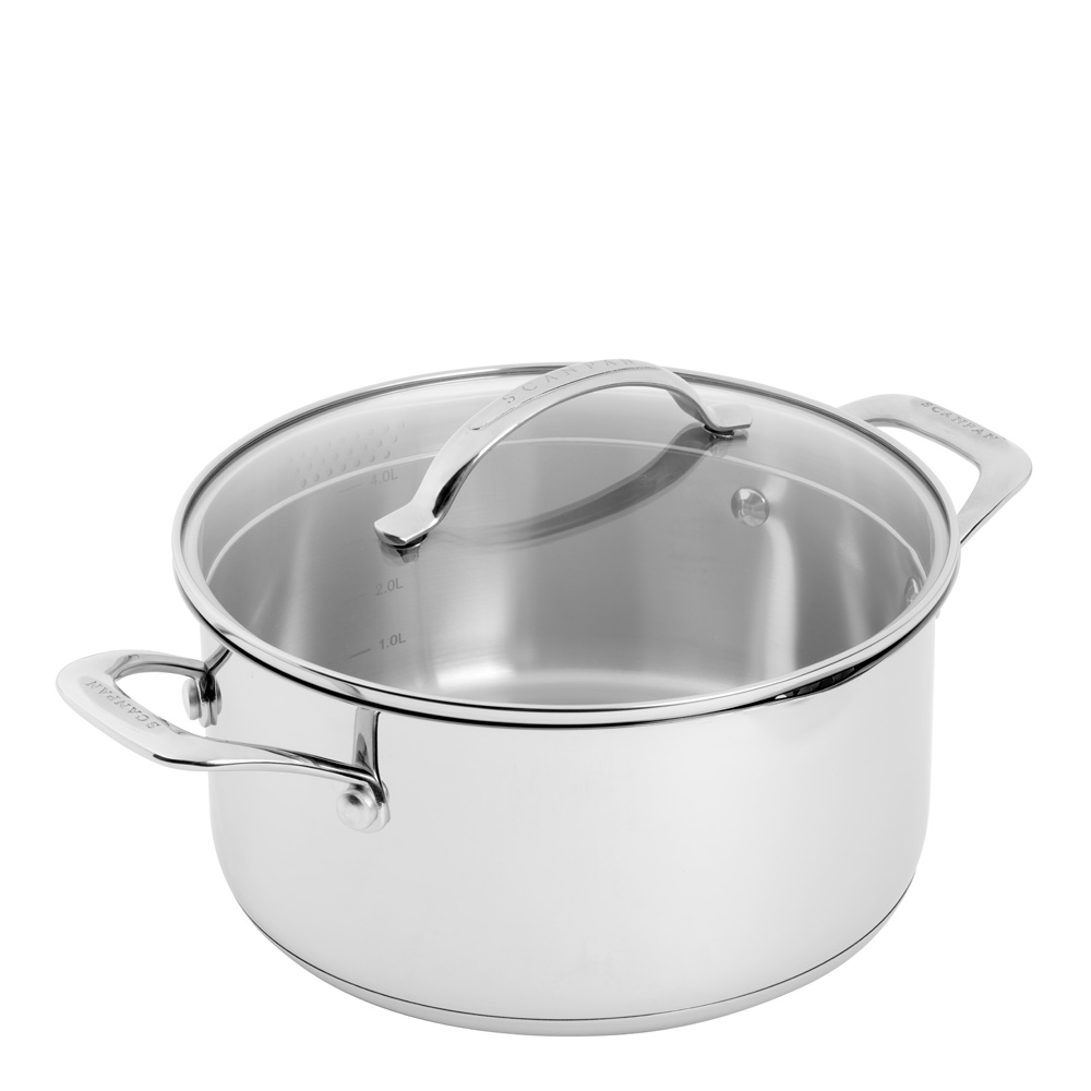 Scanpan - STS Gryta med lock 4,8 L Rostfri