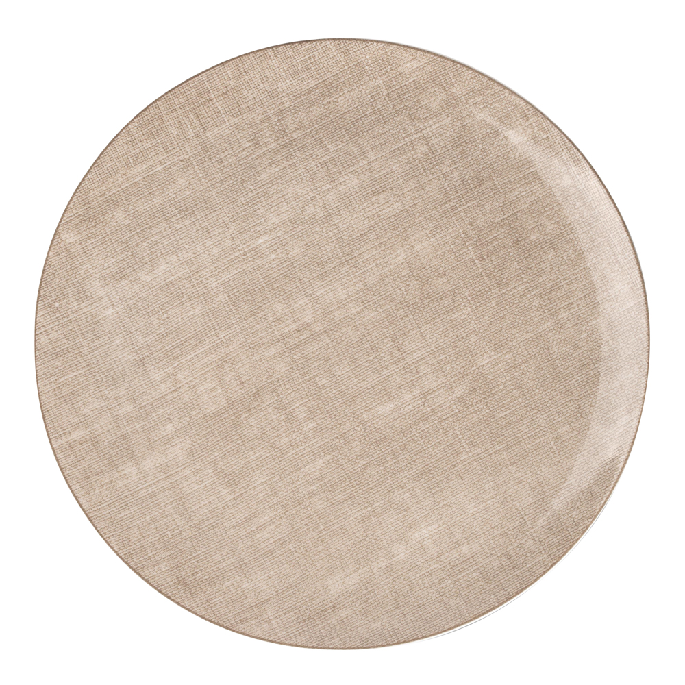 Magnor – Linen Tallrik 27 cm Beige